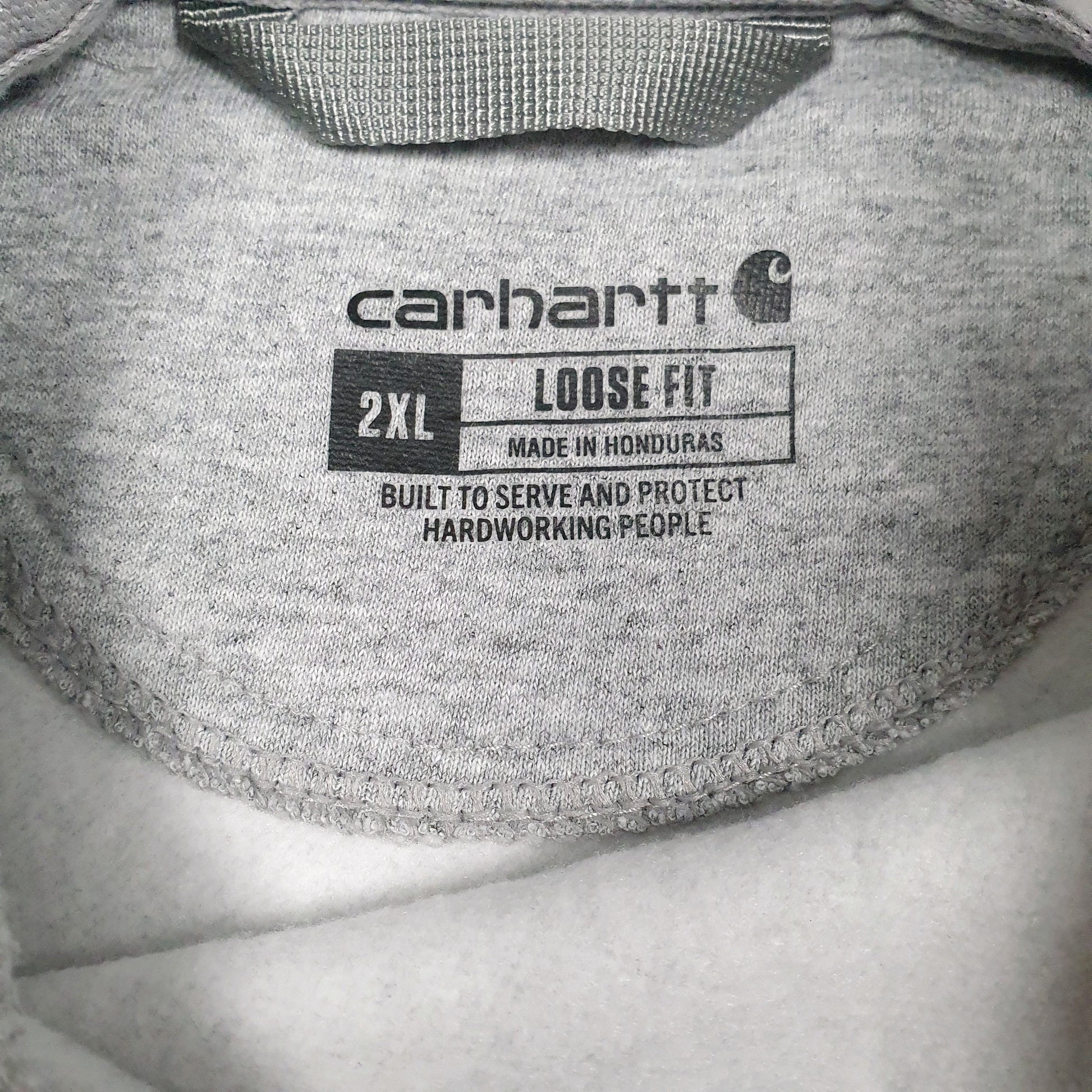 Mens Grey Carhartt  Hoodie Jumper