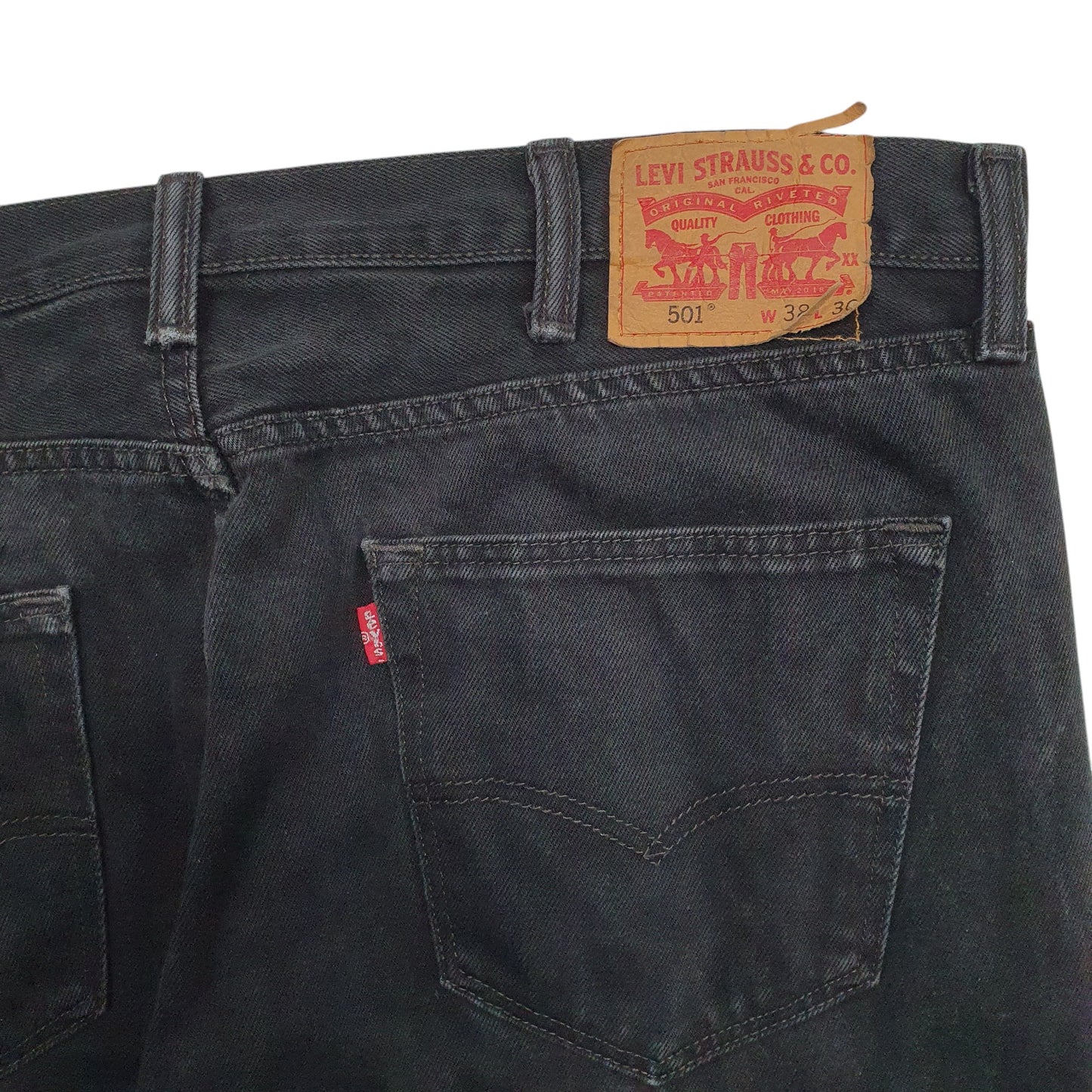 Mens Black Levis   Jeans