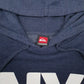 Mens Navy Quicksilver  Hoodie Jumper