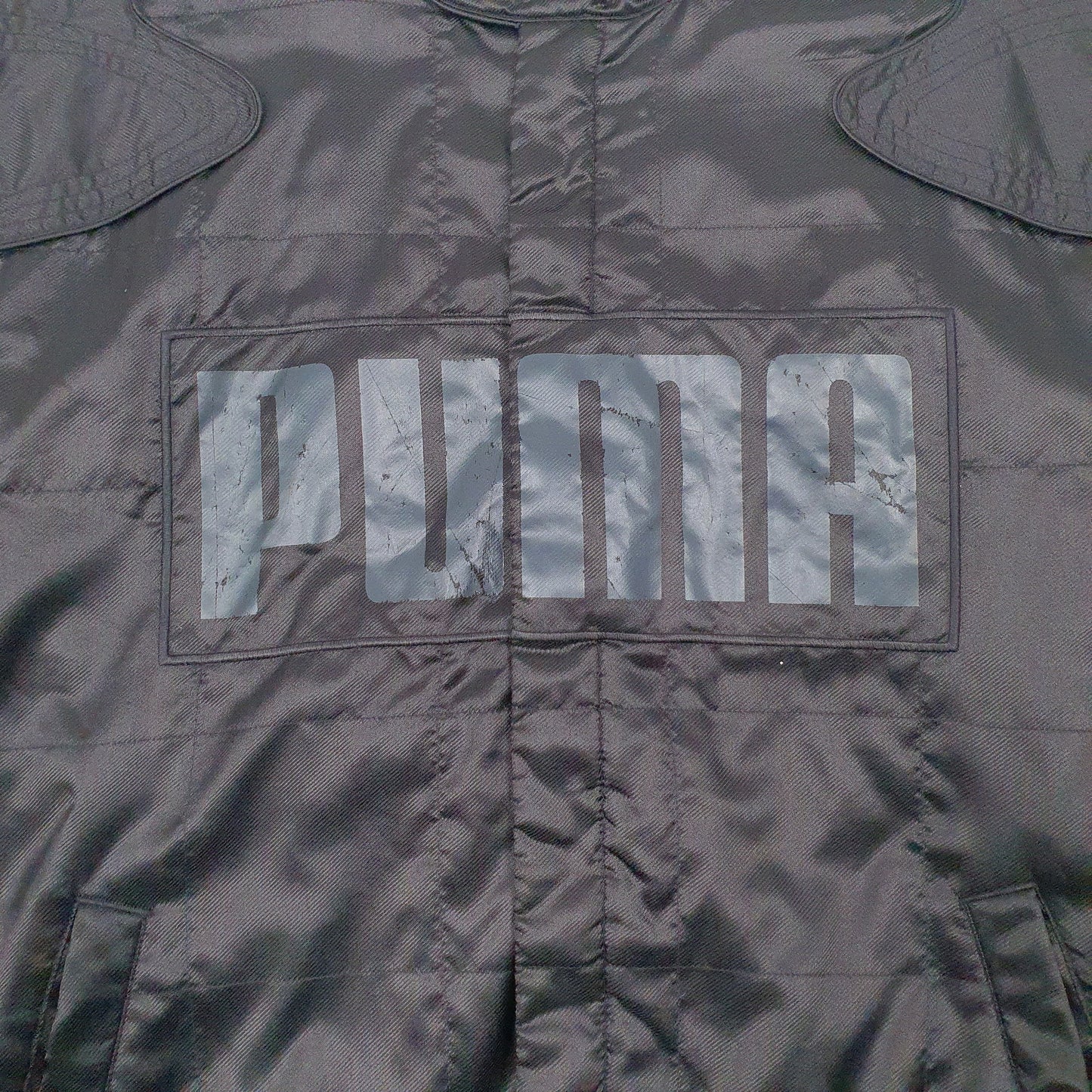 Mens Black Puma Motorsport  Coat