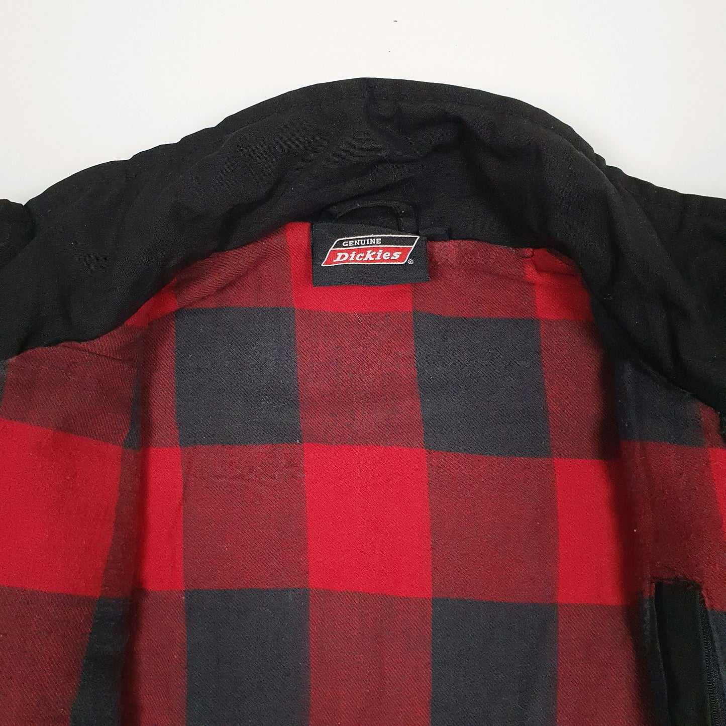 Mens Black Dickies Padded  Coat