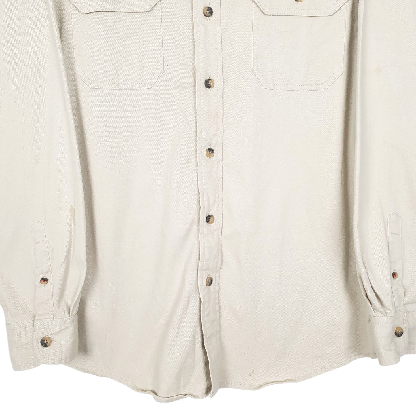 Mens Cream Wrangler   Shirt