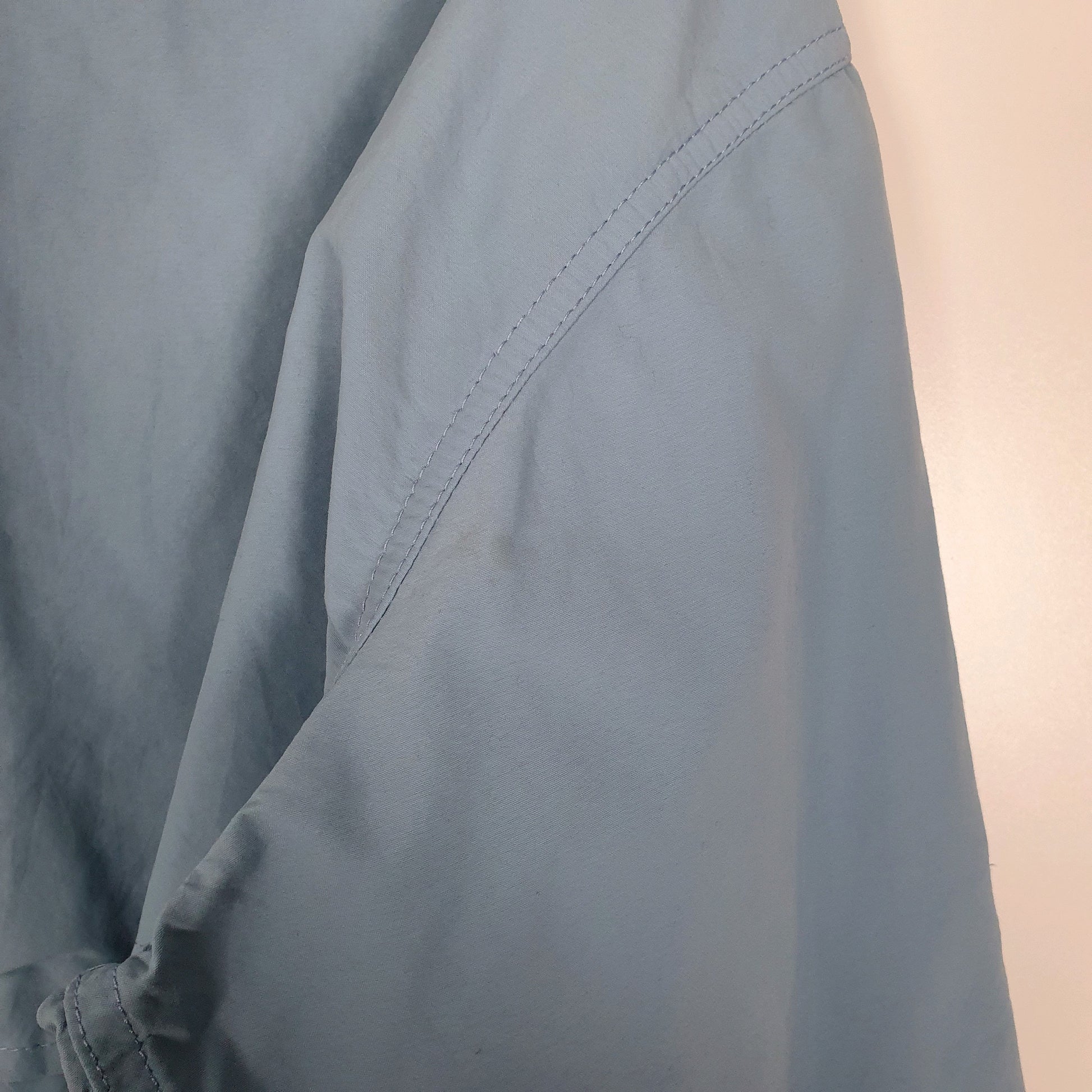 Mens Blue L.L.Bean Walking Hiking  Shirt