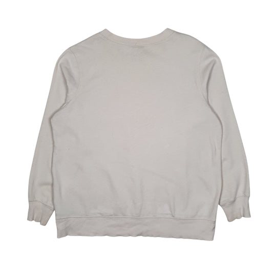 Womens Cream The North Face  Crewneck Jumper