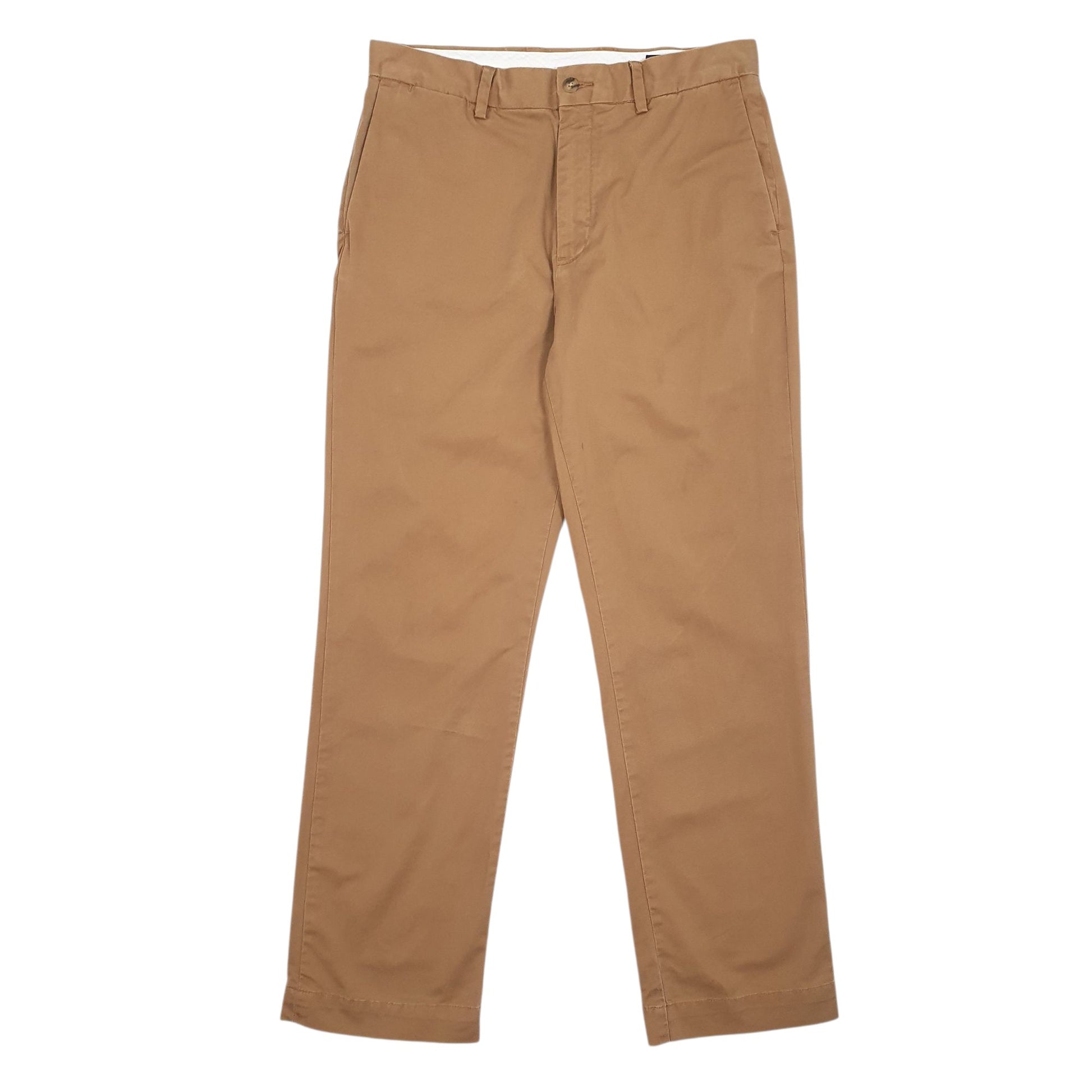 Mens Brown Polo Ralph Lauren Stretch Classic Fit Chino Trousers