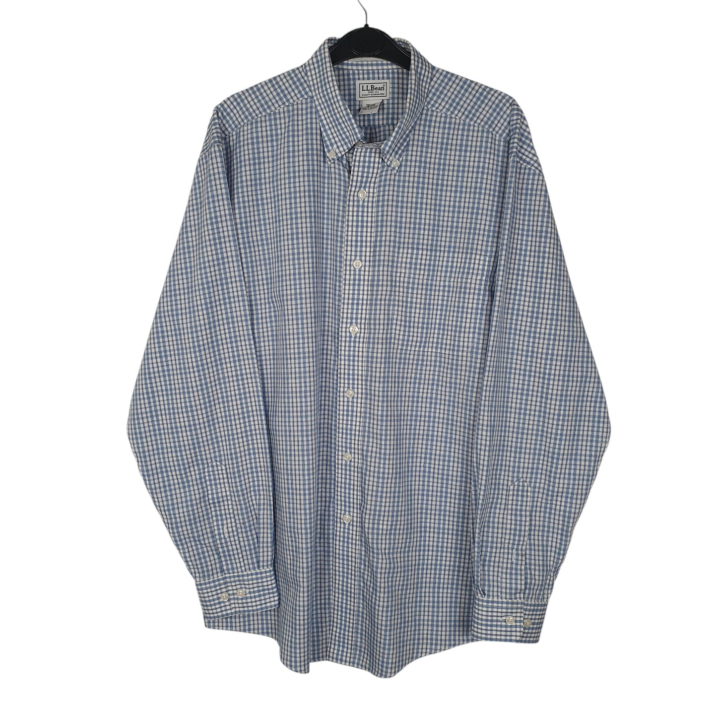 Mens Blue L.L.Bean  Long Sleeve Shirt