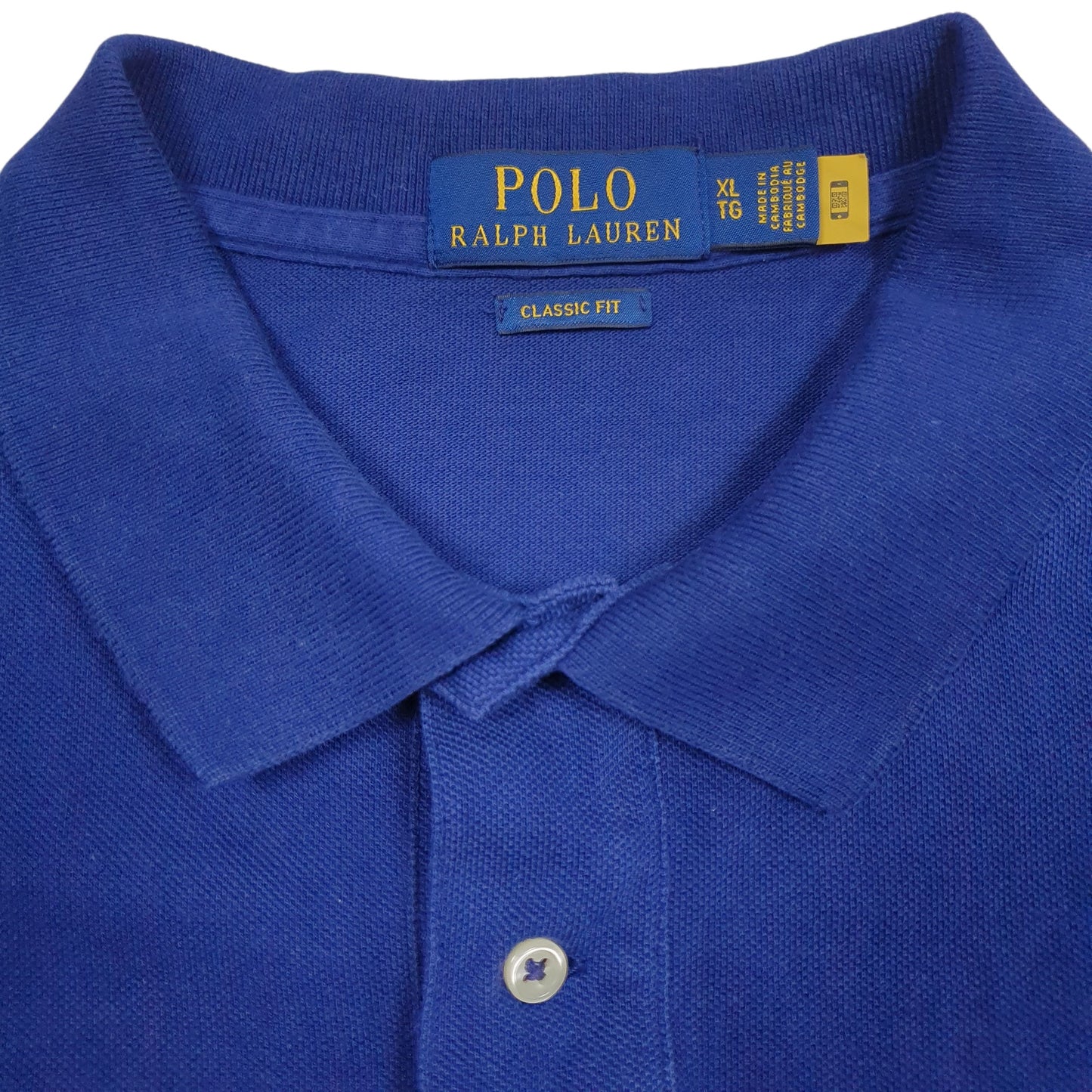 Mens Blue Polo Ralph Lauren   Polo Shirt