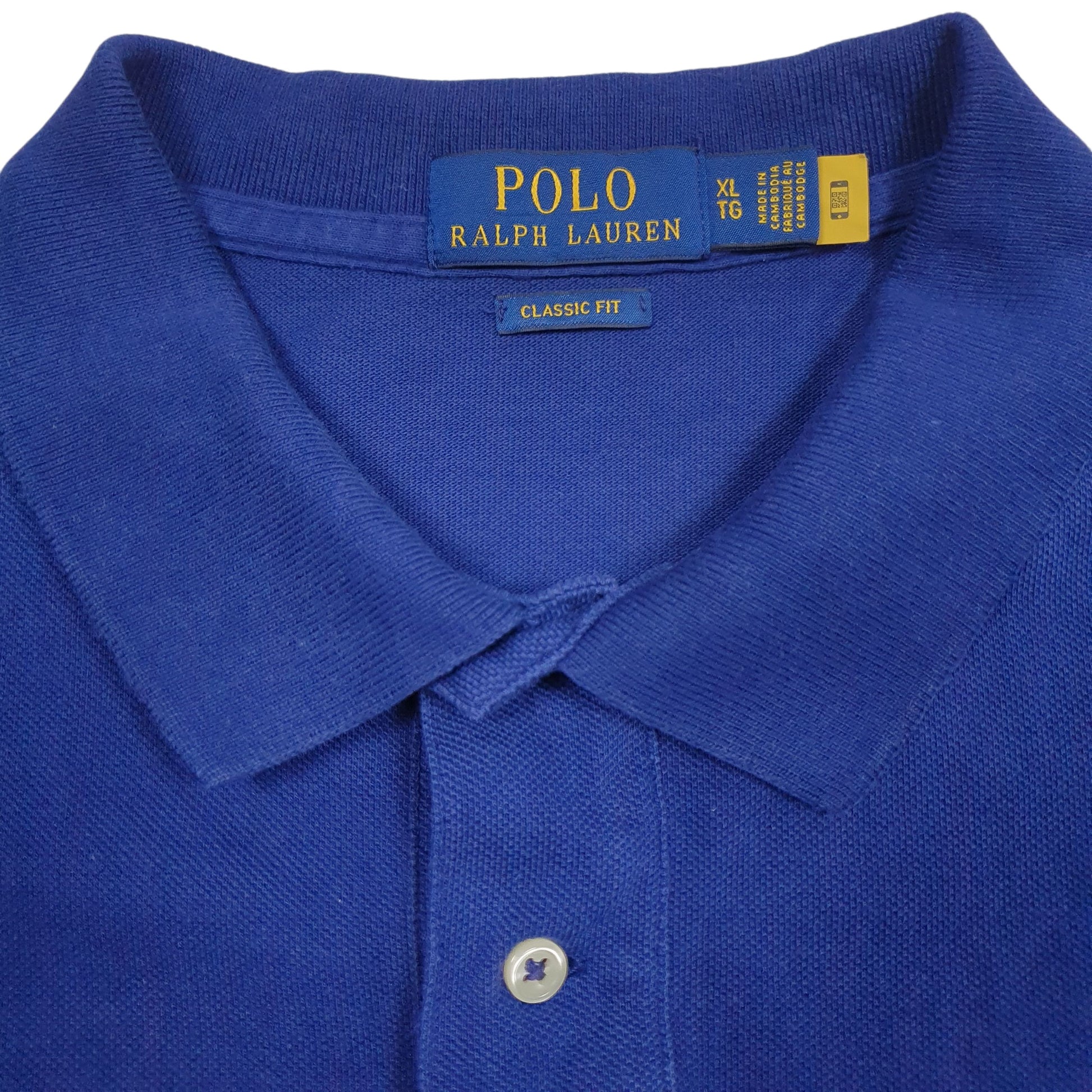 Mens Blue Polo Ralph Lauren   Polo Shirt