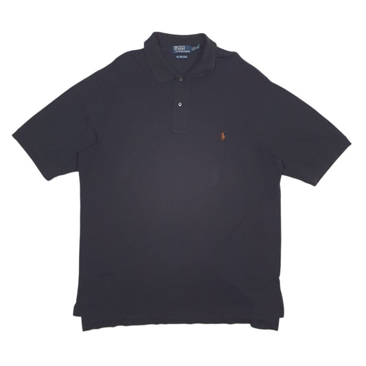 Mens Black Polo Ralph Lauren  Short Sleeve Polo Shirt
