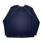 Mens Navy Reebok Spellout Crewneck Jumper