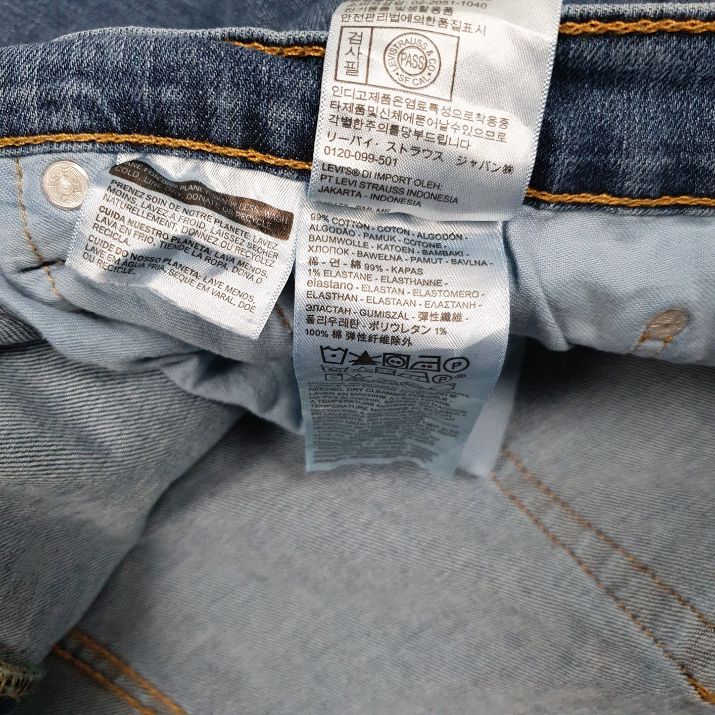 Mens Blue Levis   Jeans