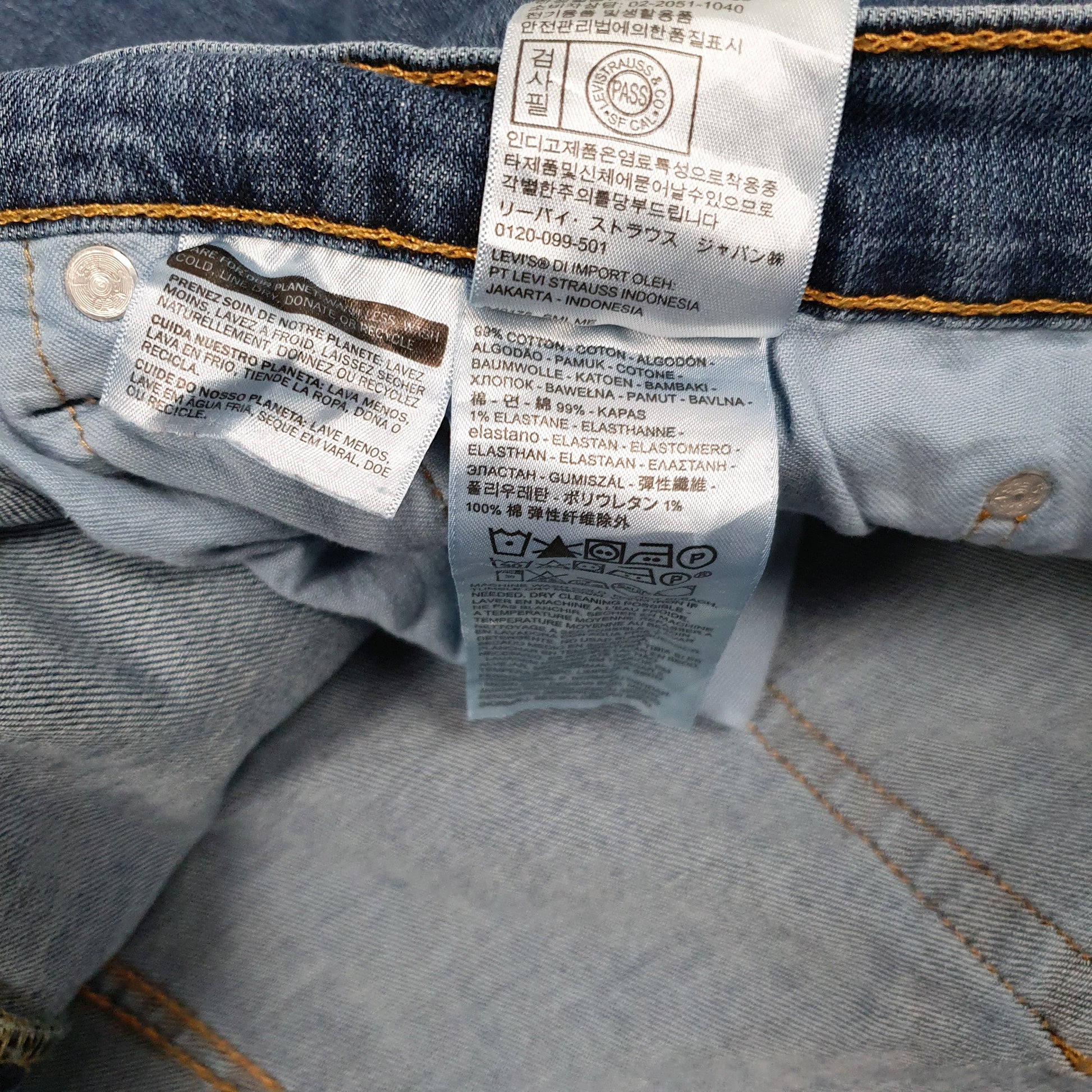 Mens Blue Levis   Jeans