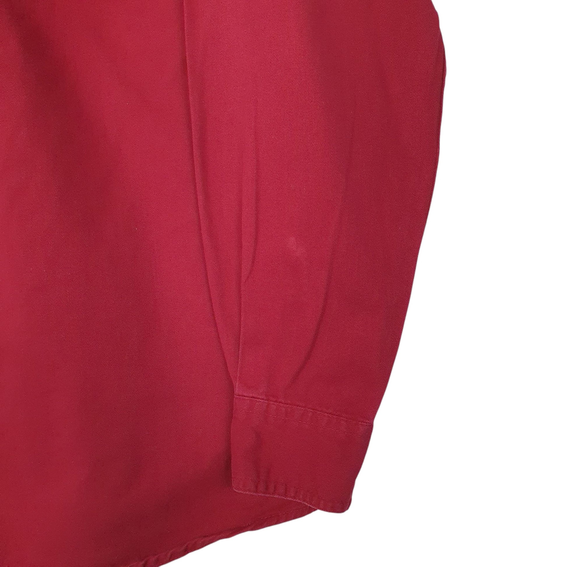 Mens Burgundy Wrangler   Shirt