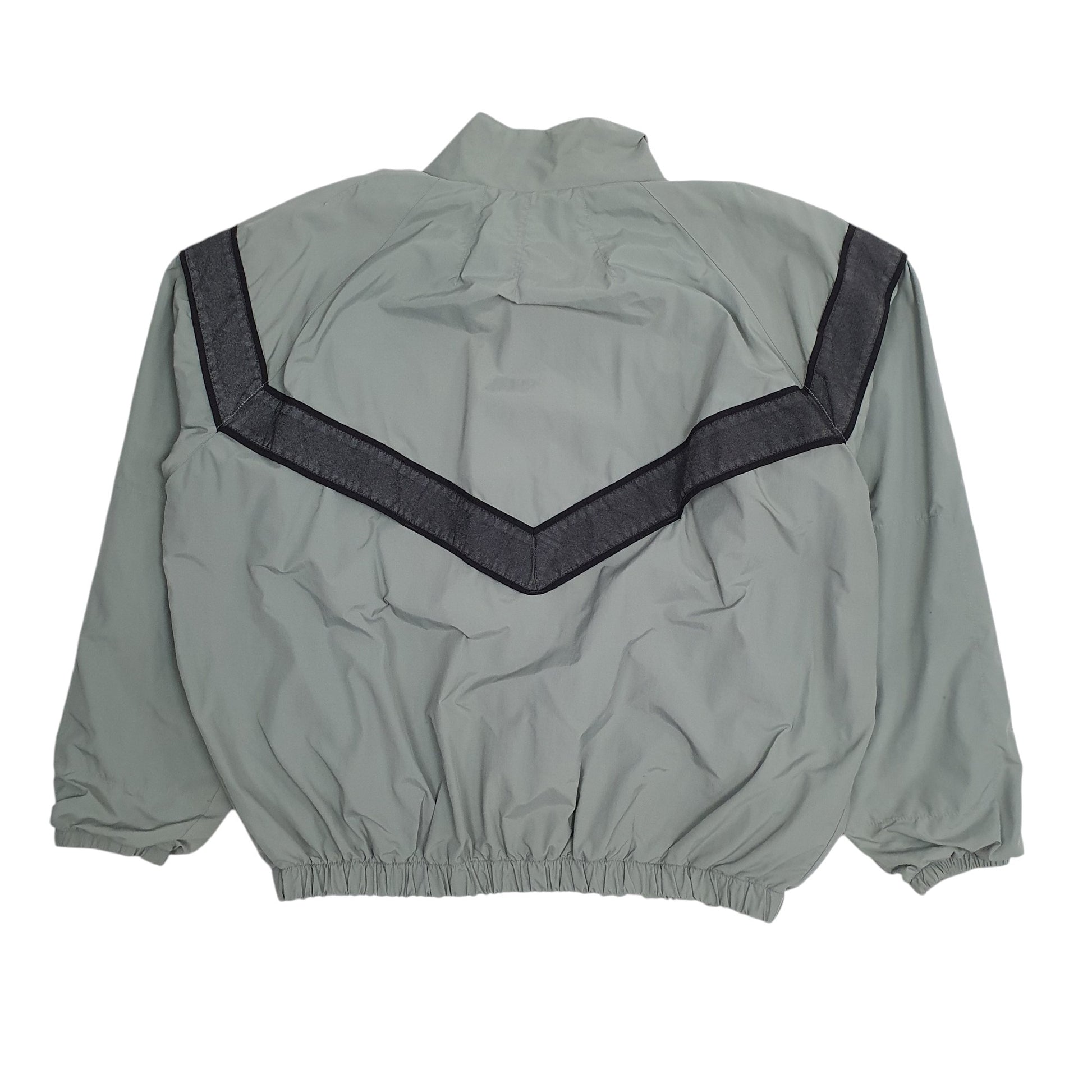 Mens Grey US Army Vintage 90s 1999 IPFU Track Fitness  Coat