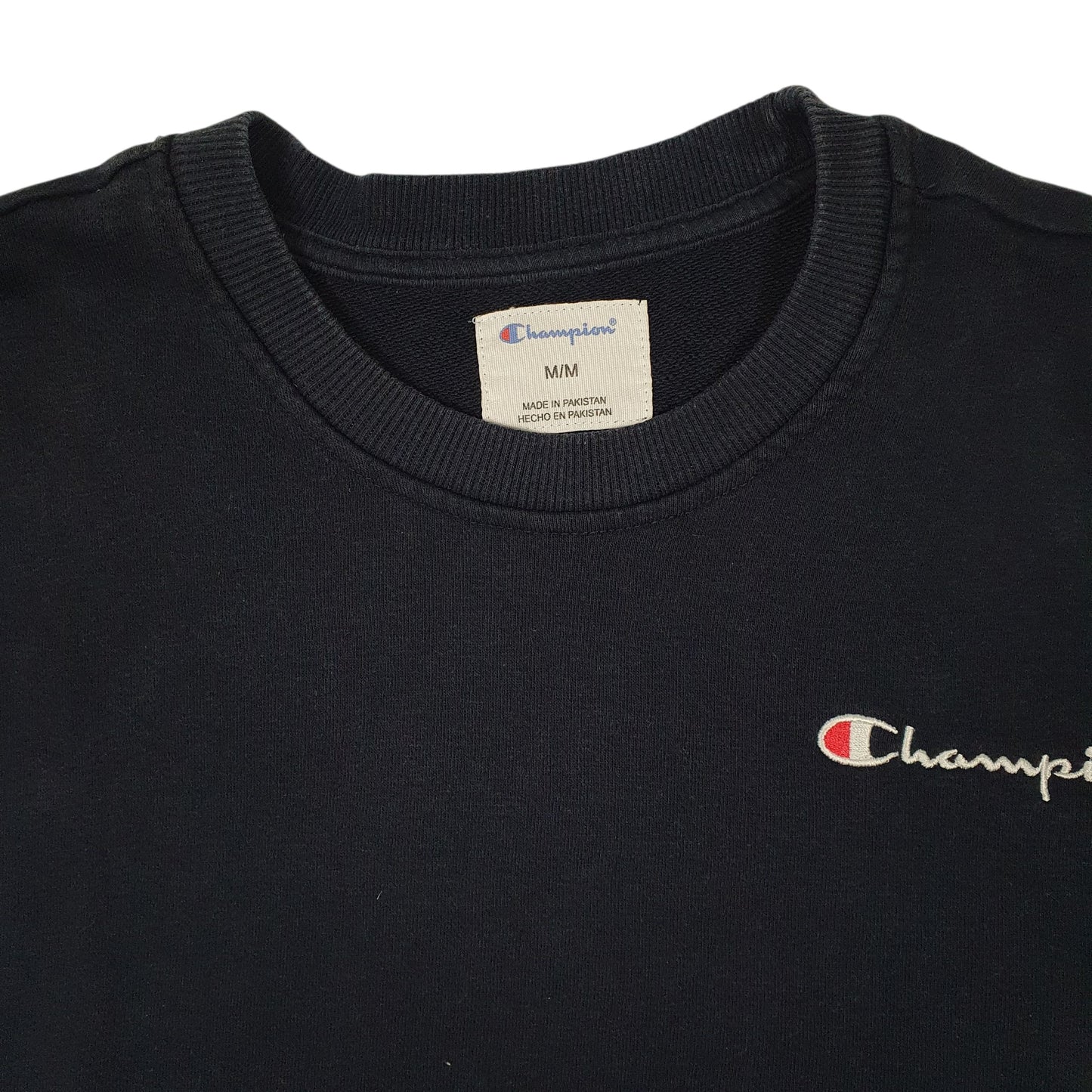 Mens Navy Champion  Crewneck Jumper