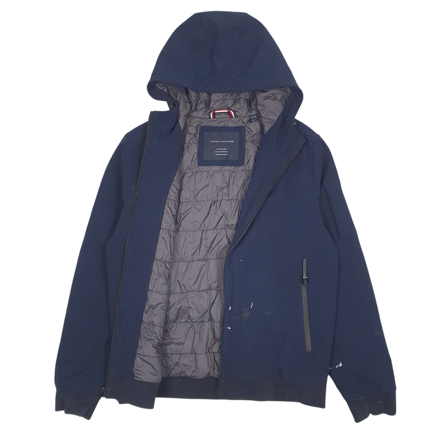 Mens Navy Tommy Hilfiger   Coat
