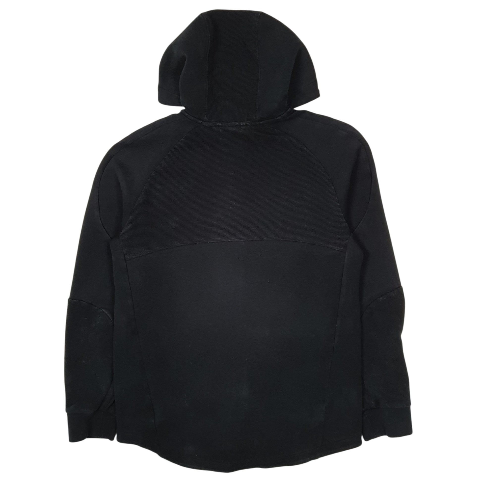 Mens Black Puma Hoodie Full Zip Jumper