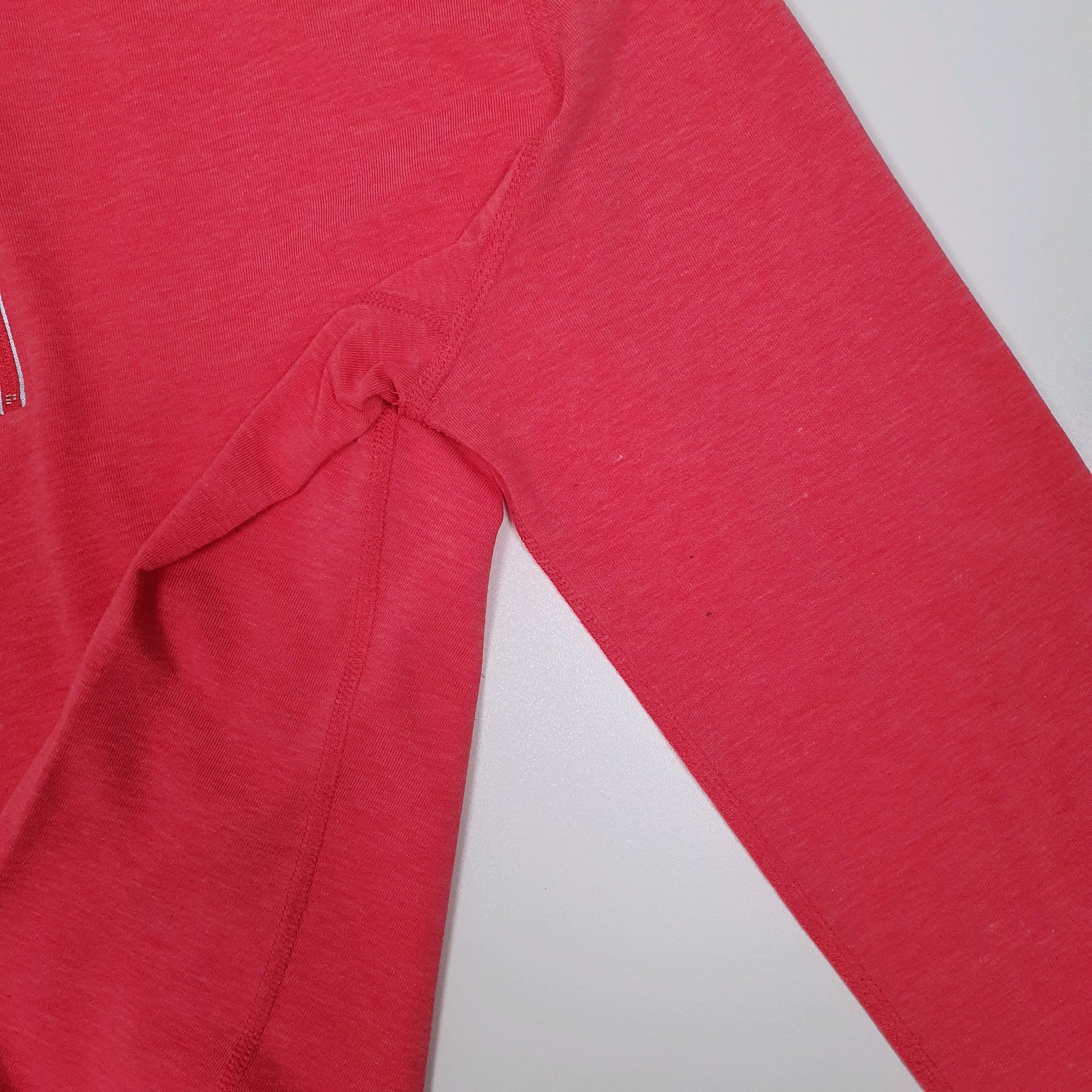 Womens Pink Carhartt Force Activewear Quarter Zip Jumper