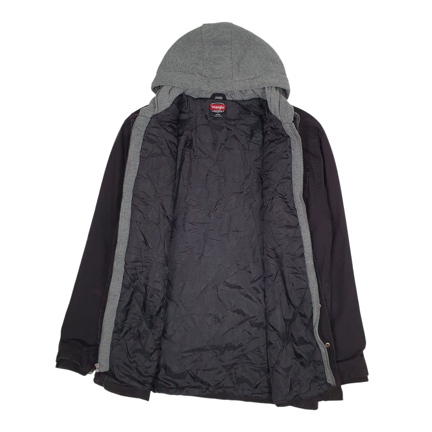 Mens Black Wrangler   Coat