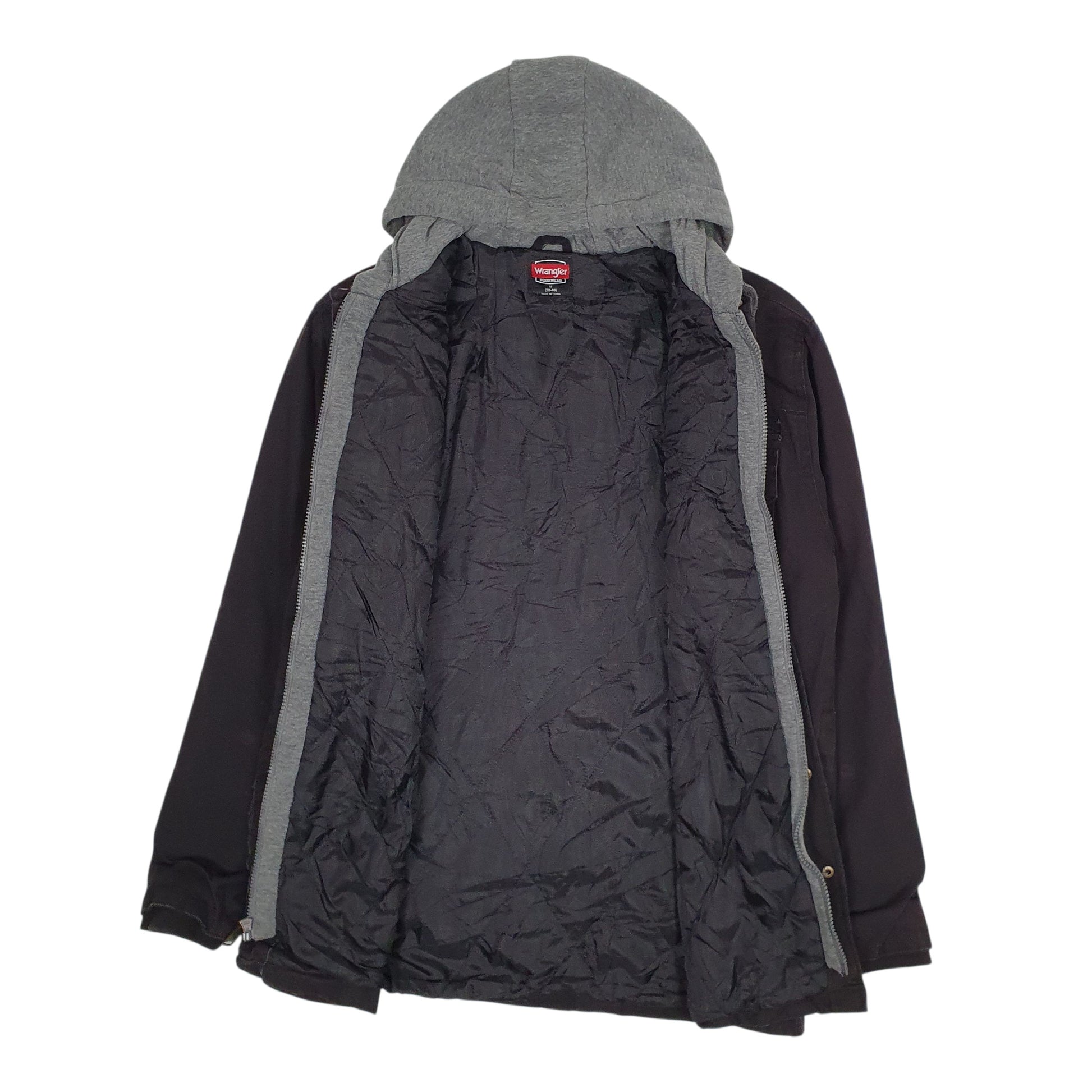 Mens Black Wrangler   Coat