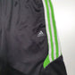 Mens Black Adidas   Shorts