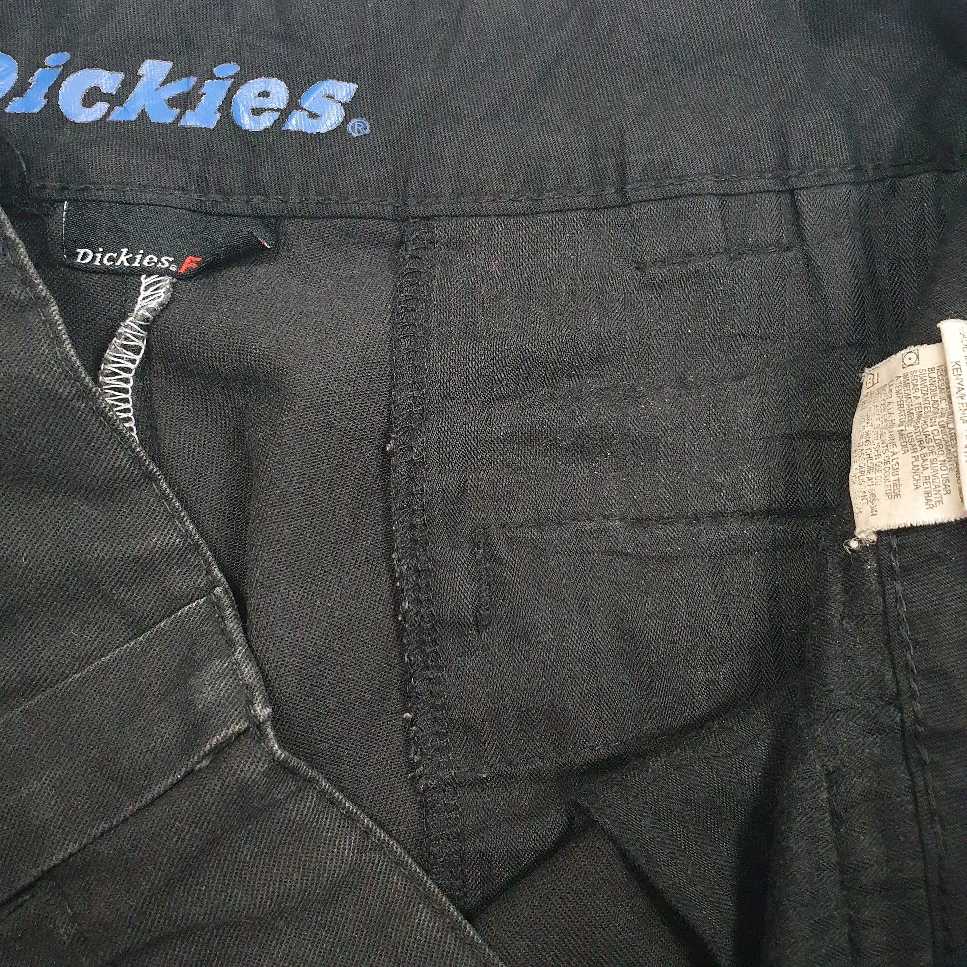 Mens Black Dickies Workwear  Trousers
