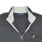 Mens Black Nautica  Quarter Zip Jumper