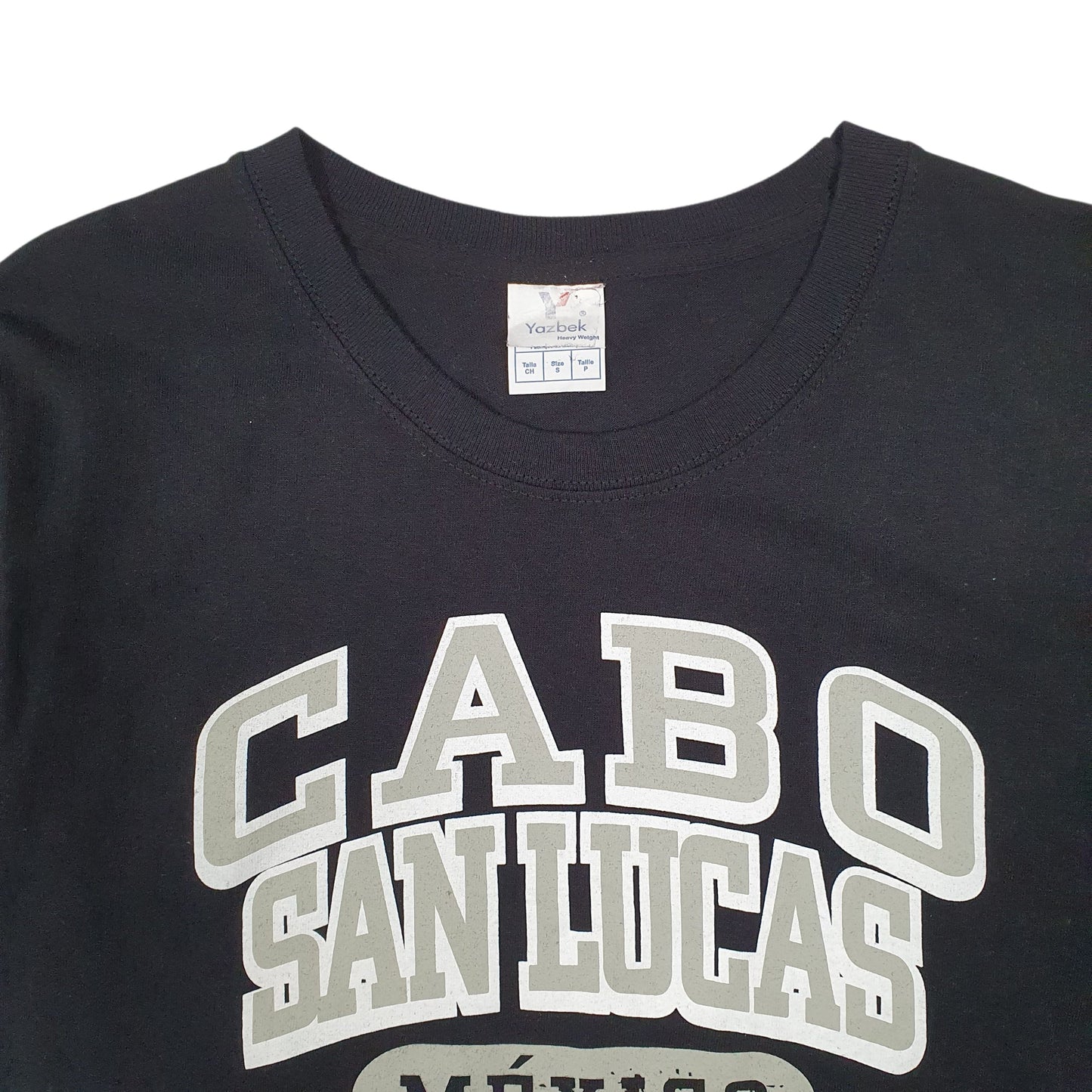 Mens Black Yazbek Cabo San Lucas  T Shirt