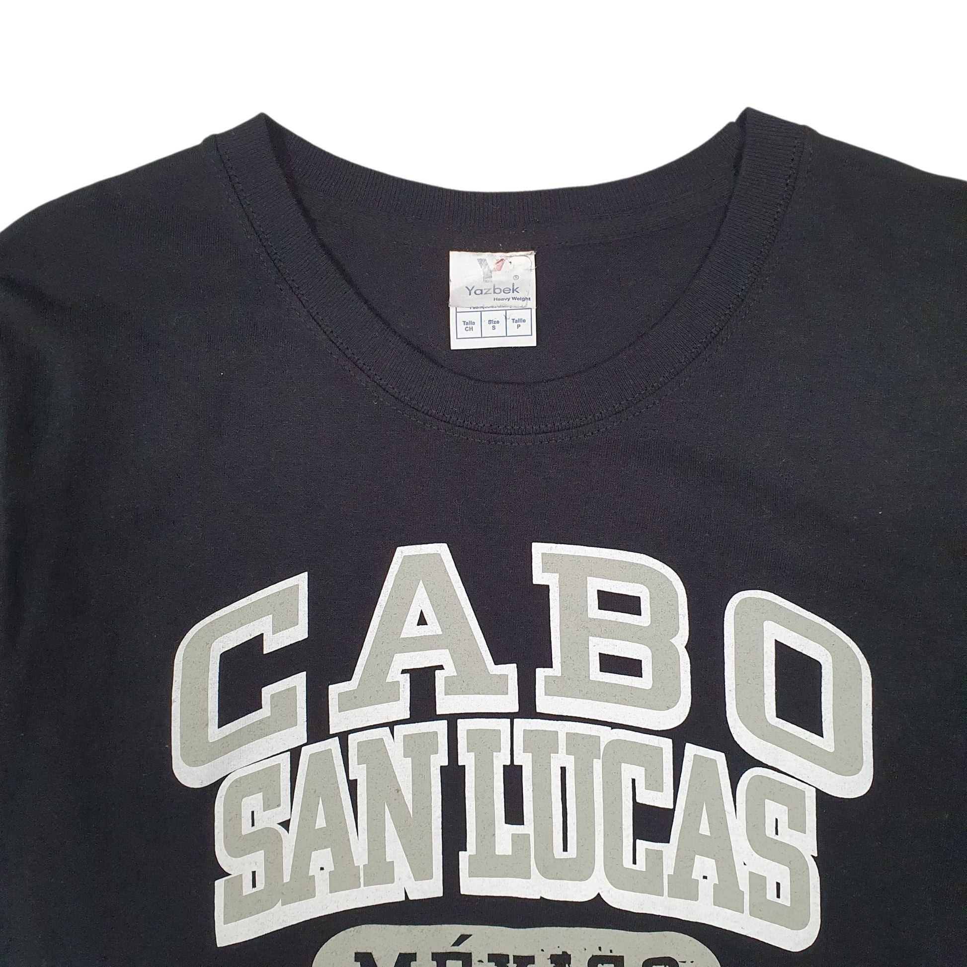 Mens Black Yazbek Cabo San Lucas  T Shirt