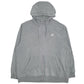 Mens Grey Nike  Full Zip Jumper