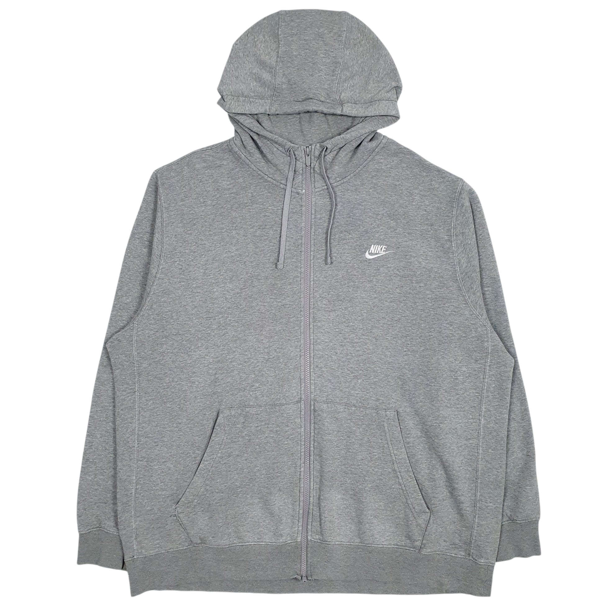 Mens Grey Nike  Full Zip Jumper