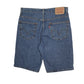 Mens Blue Levis Vintage 00s 505  Shorts