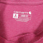 Womens Burgundy Carhartt   T Shirt