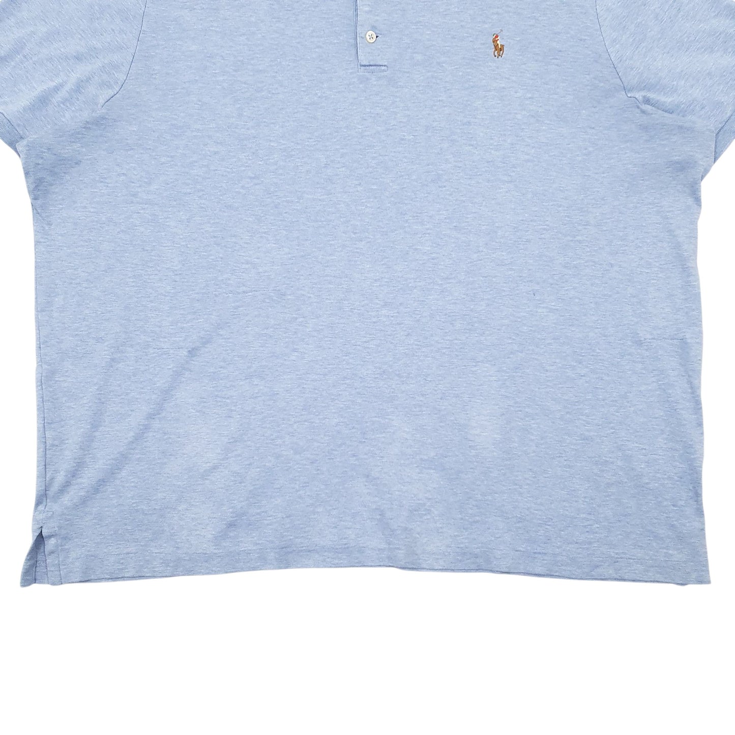 Mens Blue Polo Ralph Lauren Classic Fit  Polo Shirt