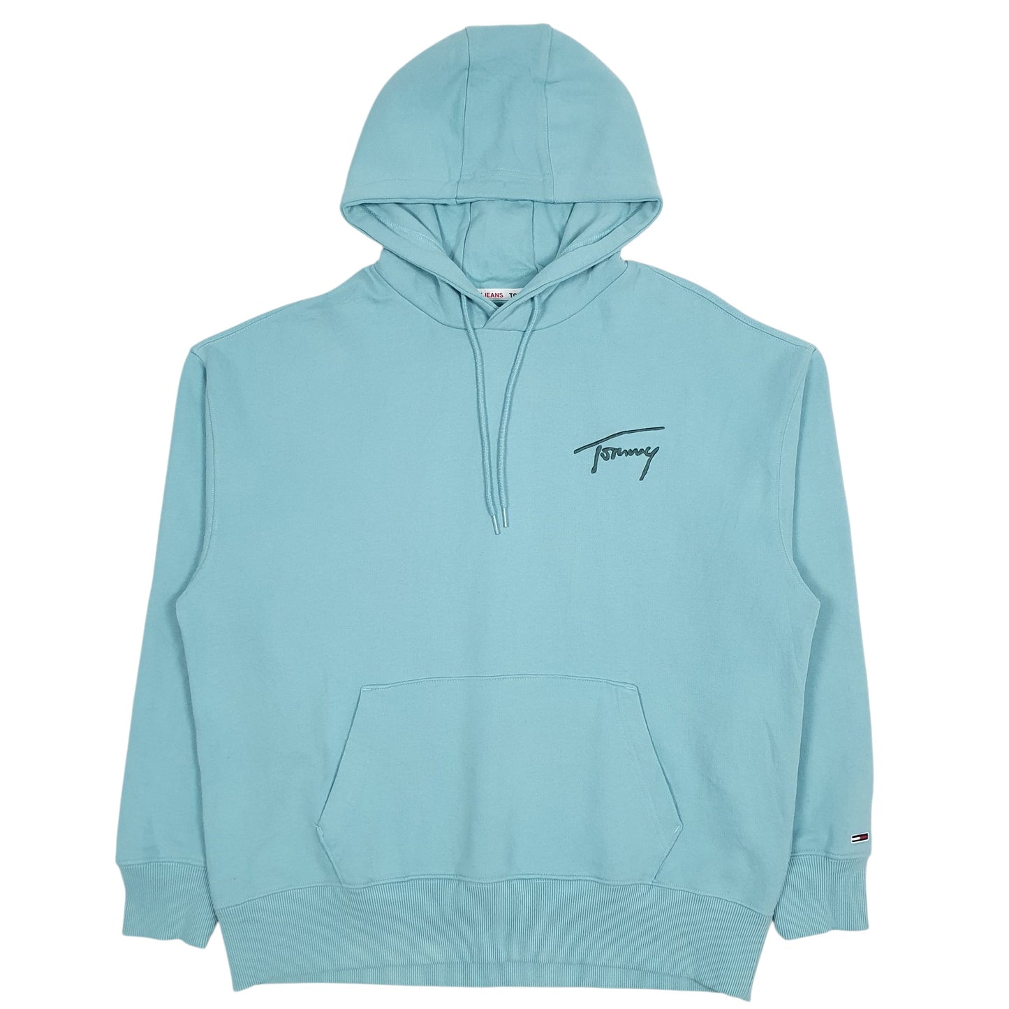 Mens Blue Tommy Hilfiger  Hoodie Jumper