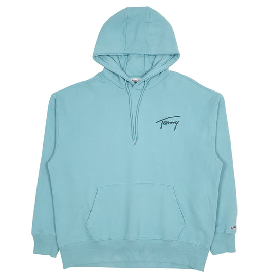 Mens Blue Tommy Hilfiger  Hoodie Jumper