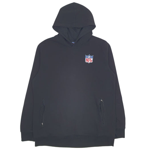 Mens Black NFL  Hoodie Jumper