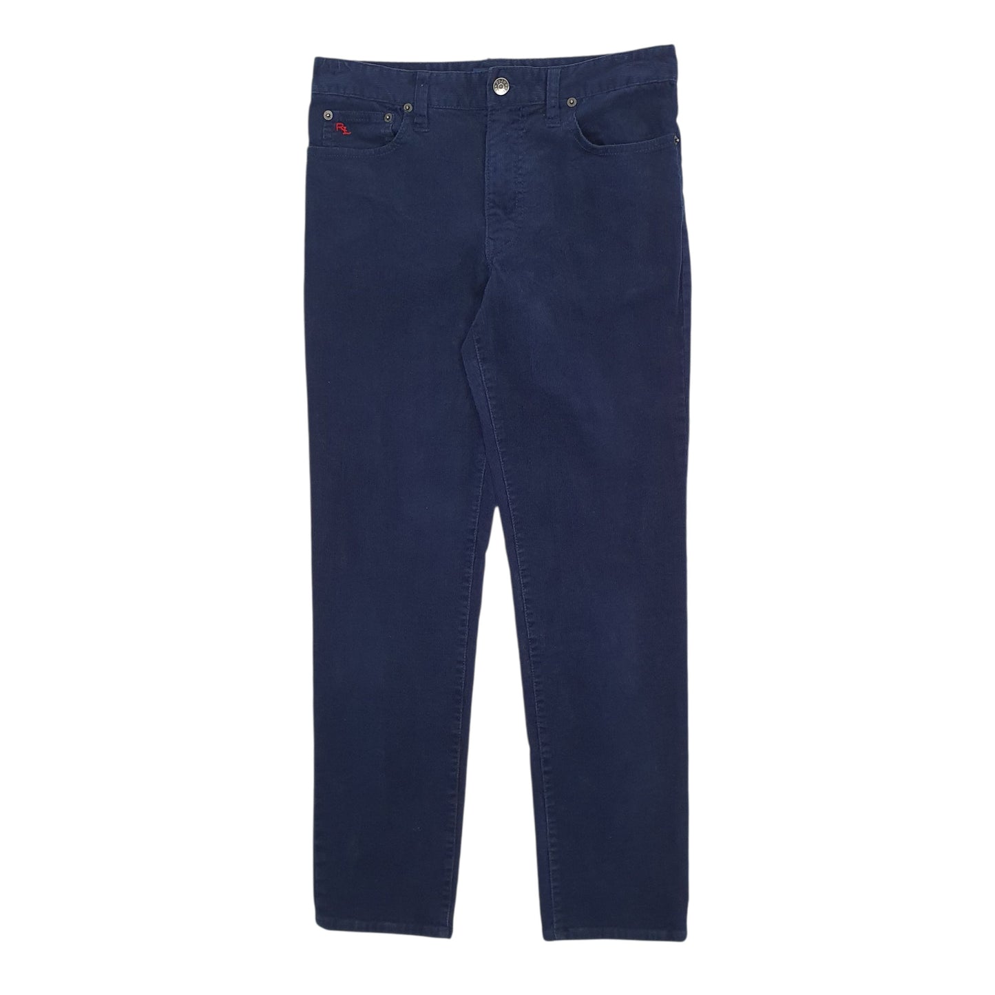 Mens Navy Polo Ralph Lauren  Corduroy Trousers