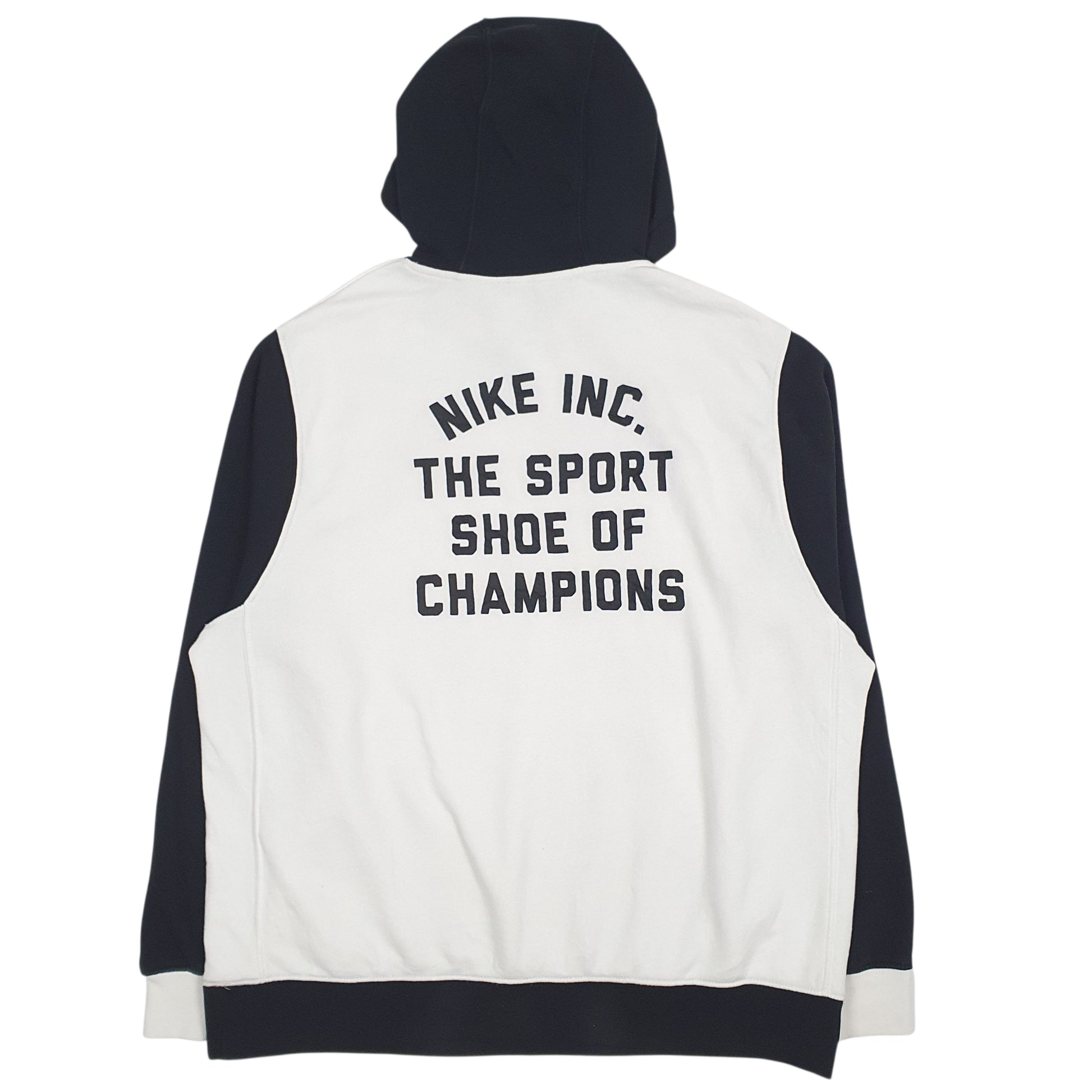 Mens White Nike  Hoodie Jumper