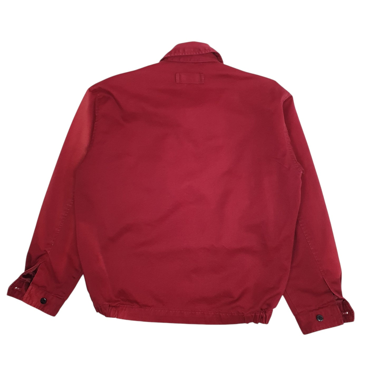 Mens Red Lacoste Bomber  Coat