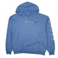 Mens Blue Champion  Hoodie Jumper