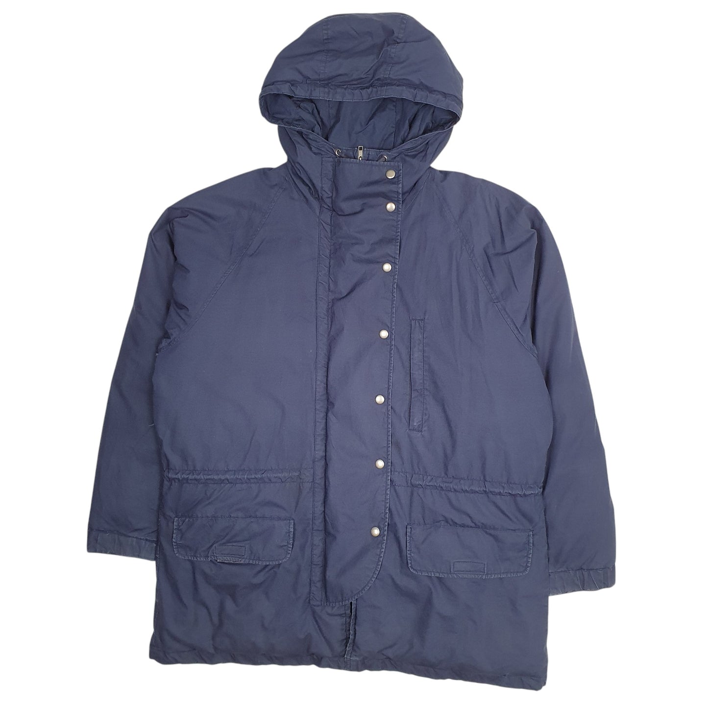 Mens Navy Ralph Lauren Polo Sport Vintage 90s Parka Crewneck Coat