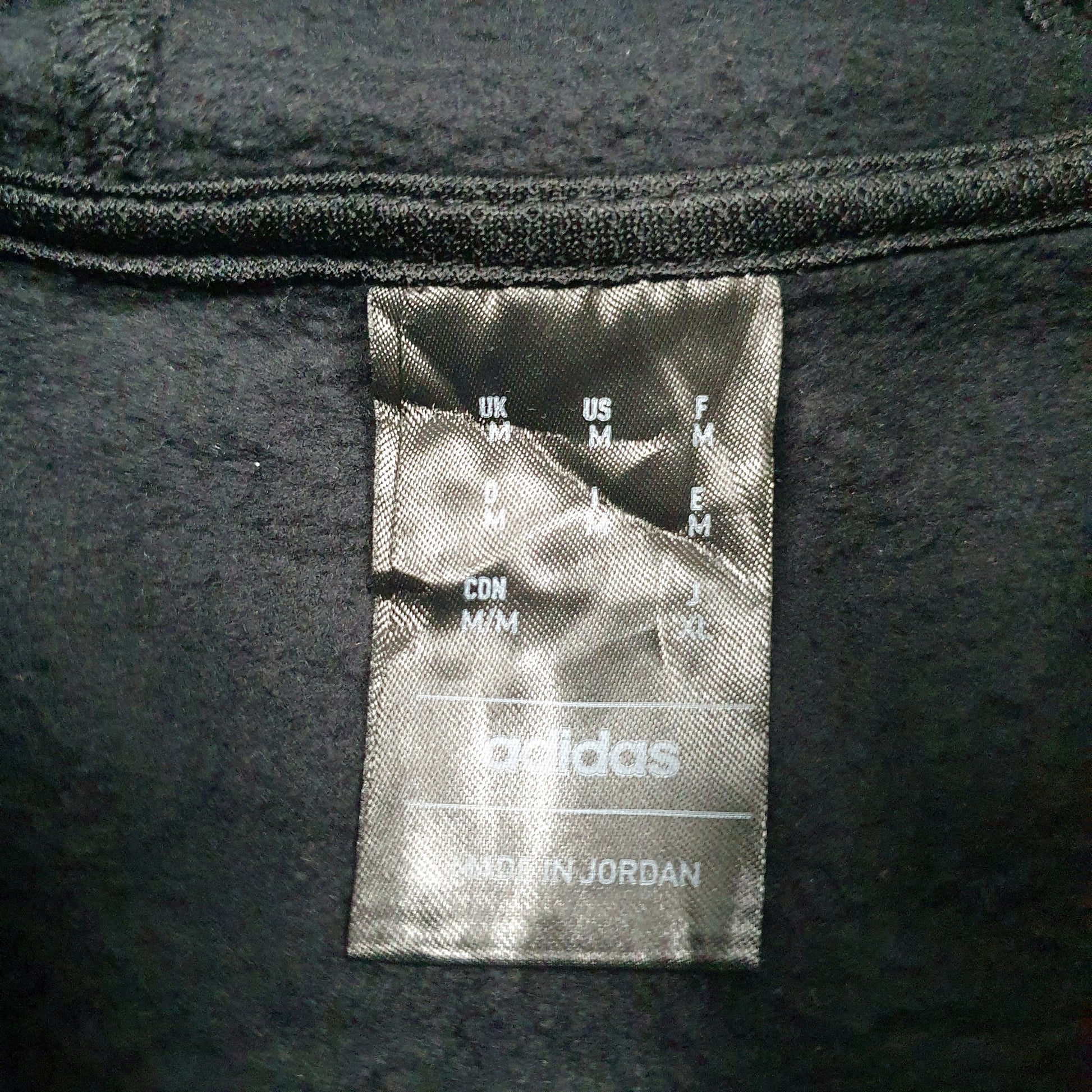 Mens Black Adidas  Hoodie Jumper