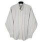 Mens White L.L.Bean  Long Sleeve Shirt