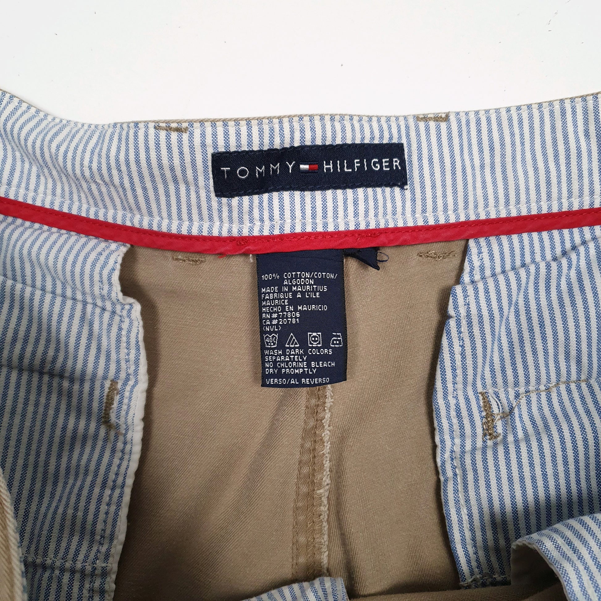 Mens Brown Tommy Hilfiger Vintage 2000s  Shorts