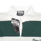 Mens Green Barbarian Rugby Lightweight Crewneck Polo Shirt