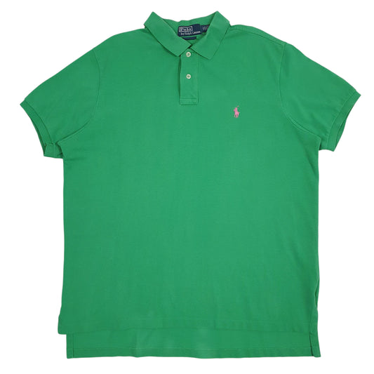 Mens Green Polo Ralph Lauren  Short Sleeve Polo Shirt