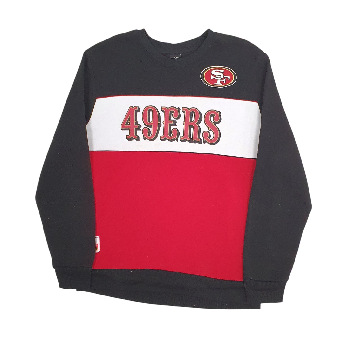 Mens Black NFL San Francisco 49ers Crewneck Jumper