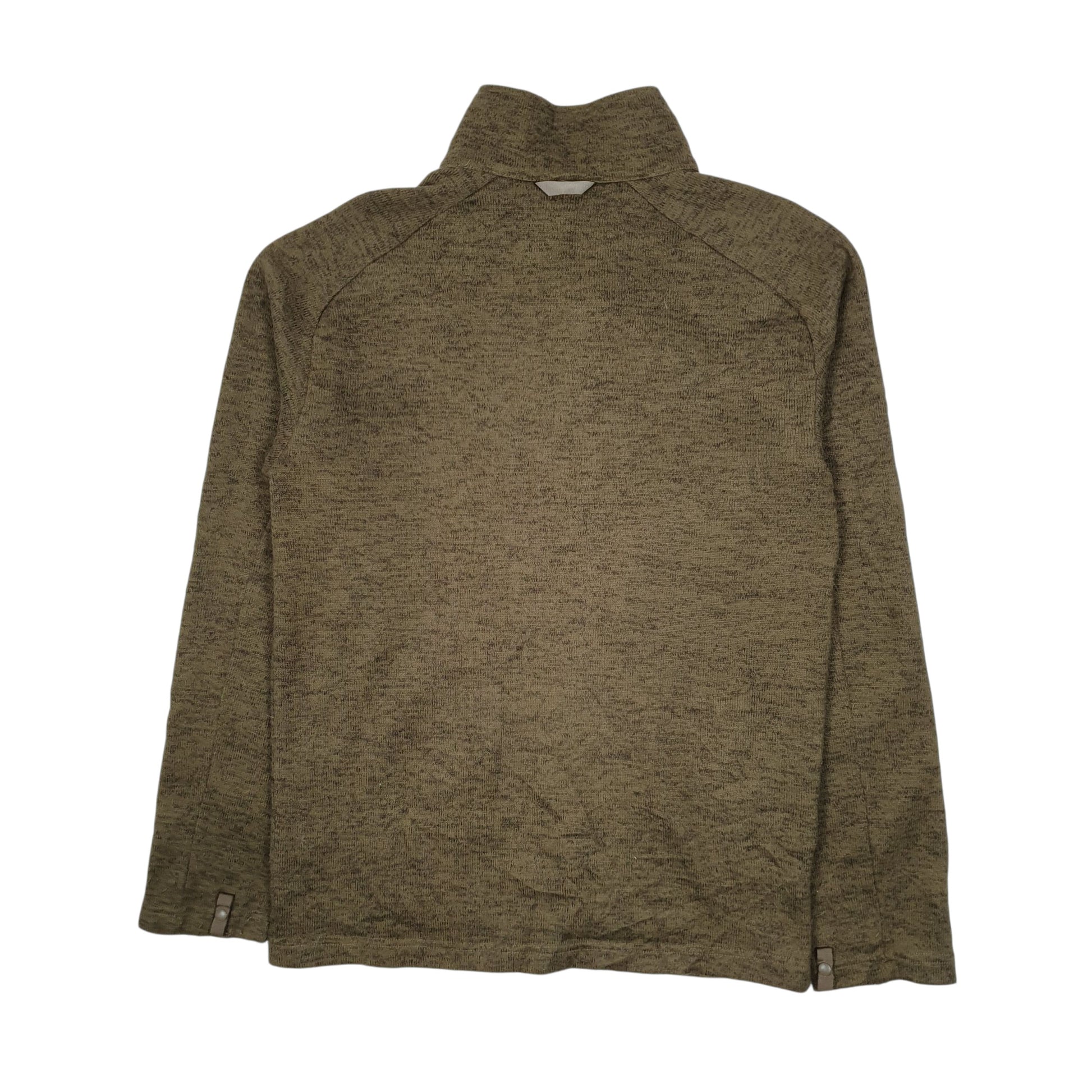 Mens Green The North Face  Full Zip Jumper