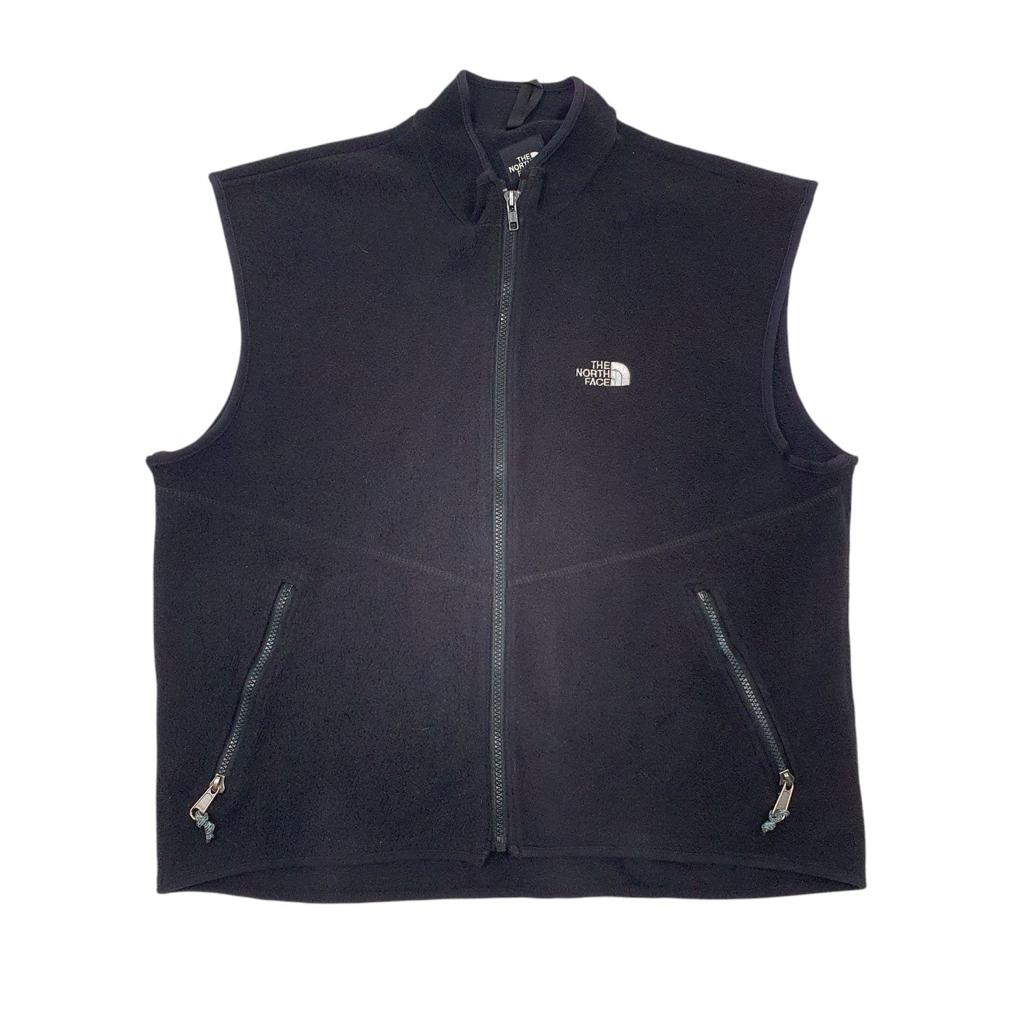 Womens Black The North Face Vintage Made In USA Gilet Jumper